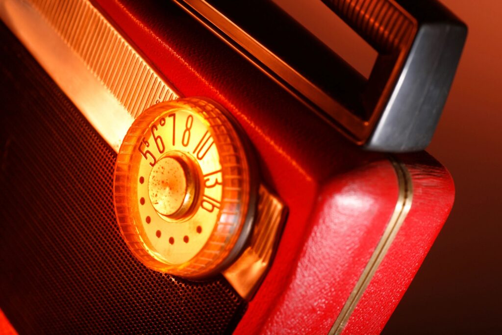 old antique radio
